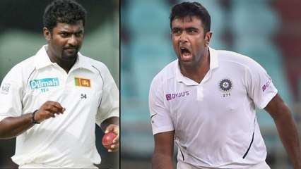 IND VS BAN,1st Test : Ravichandran Ashwin Equals Muralitharan's World Record || Oneindia Telugu