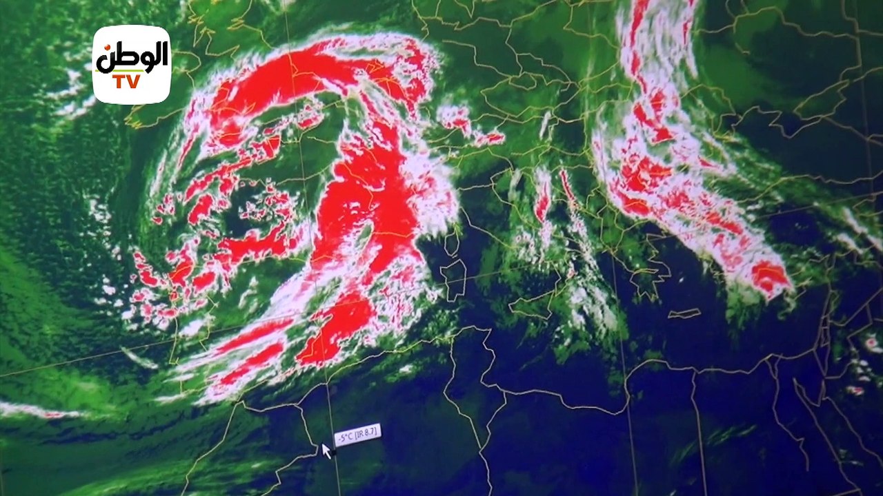 الأرصاد: أمطار رعدية الخميس والجمعة مع انخفاض في درجات الحرارة