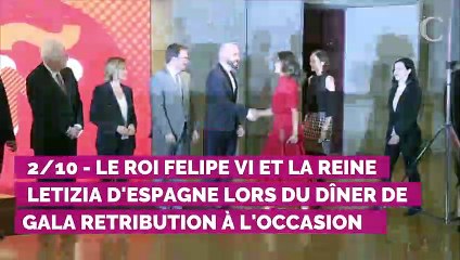 PHOTOS. Letizia d'Espagne choisit une robe ballerine à petit prix