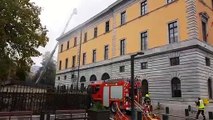Haute-Savoie : incendie à la mairie d'Annecy