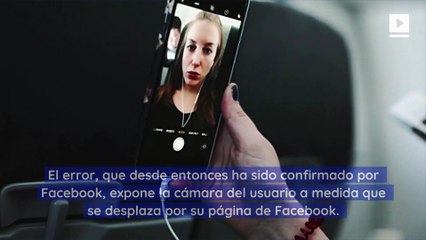 Error de Facebook hace que las cámaras de los usuarios se activen mientras navegan la página