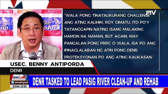 PRRD abolishes Pasig River Rehabilitation Commission