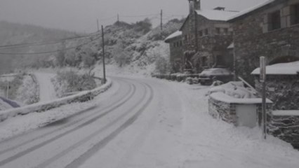 Asturias,León y Galicia bajo aviso rojo por temporal que afecta todo el país