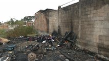 Incendio deja sin vivienda a dos familias en Durán