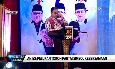 Pidato di PKS, Anies: Pelukan Tokoh Partai Simbol Kebersamaan