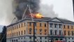 Incendie à la mairie d'Annecy