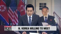 N. Korea's top nuclear envoy willing to hold talks with U.S. counterpart