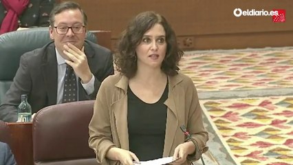 Díaz Ayuso, a Monasterio: "Dios no me hizo perfecta y por eso no soy de Vox"