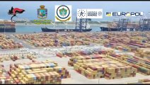 Gioia Tauro (RC) - 1200 chili di cocaina nascosti tra le banane al porto (14.11.19)