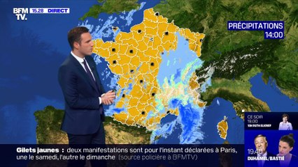 La météo pour ce vendredi 15 novembre 2019
