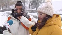 La fuerza del temporal Cecilia sorprende en Galicia