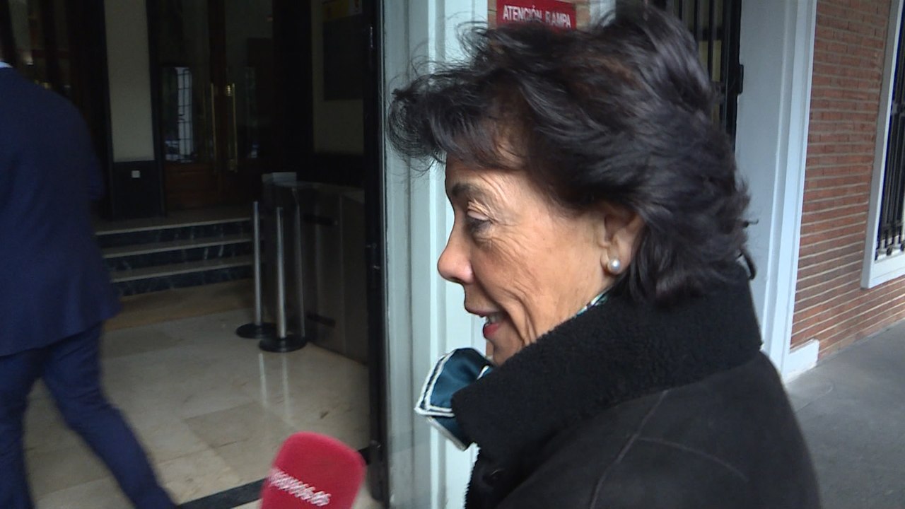 Celaá sobre si repetirá como ministra: "Está en función del presidente"