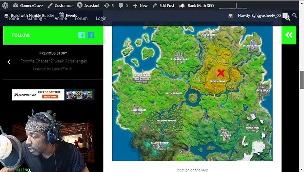 Fortnite Chapter 2 Week 6 - Search the hidden ‘I’ found in the Hide and Seek Loading Screen