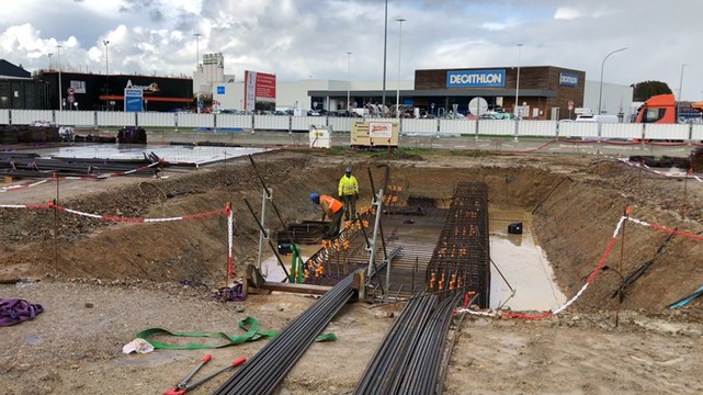 Les travaux du contournement nord se poursuivent