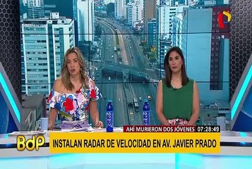 Radar de velocidad en San Isidro: infracciones se redujeron un 30%