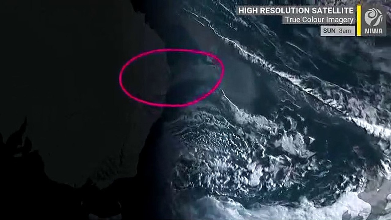 Satellite Footage Shows Smoke From Australia Bushfires