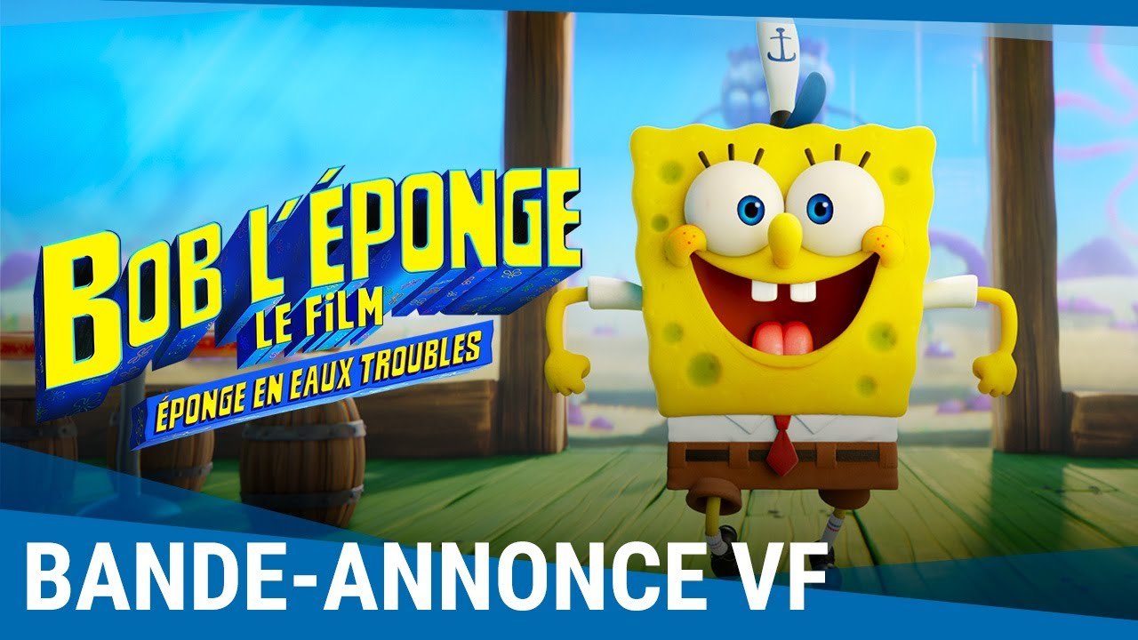 Bob l'éponge - Le film : Éponge en eaux troubles  Bande-annonce VF (2020) Awkwafina, Tom Kenny