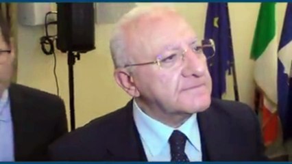 De Luca - Noi parliamo ai cittadini il linguaggio dei fatti (14.11.19)