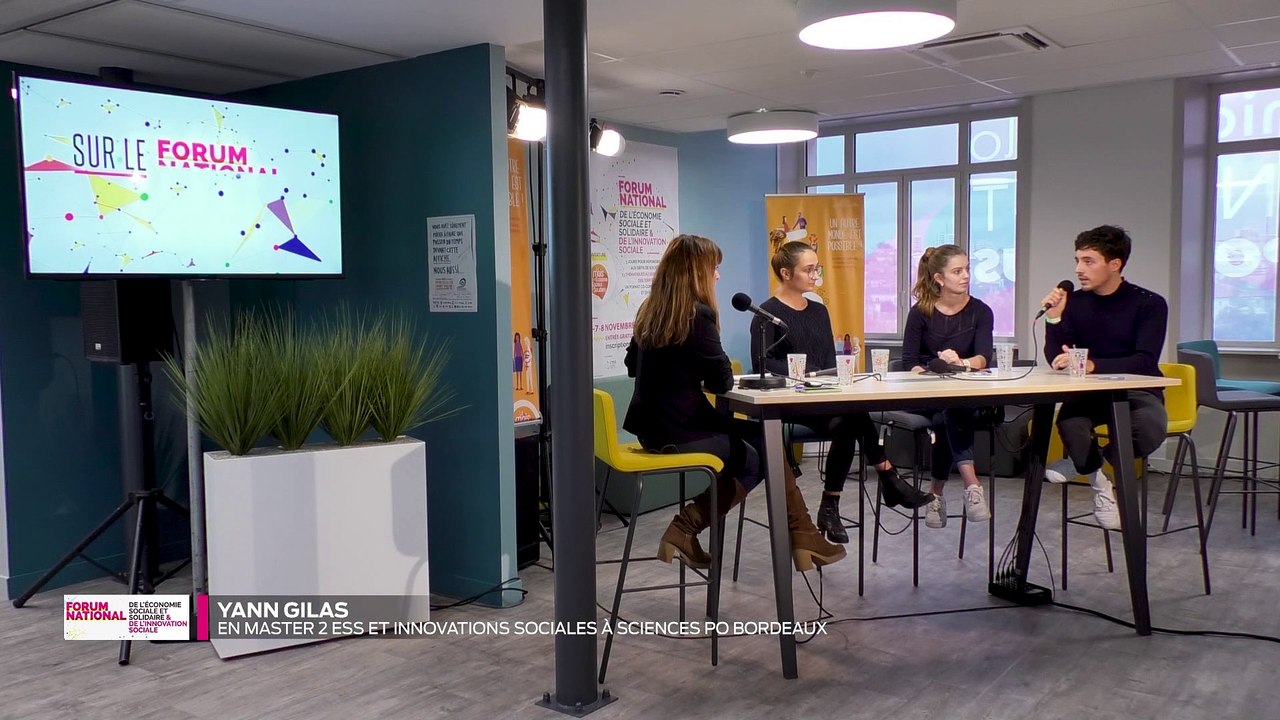 Des jeunes étudient l ESS - L'ESS, le forum de l'économie solidaire et sociale à Niort
