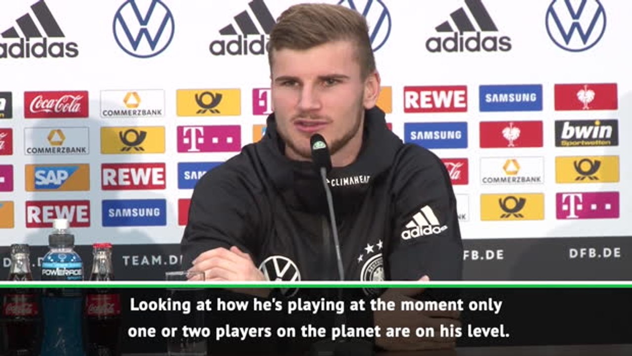 Lewandowski on same level as Messi and Ronaldo- Werner
