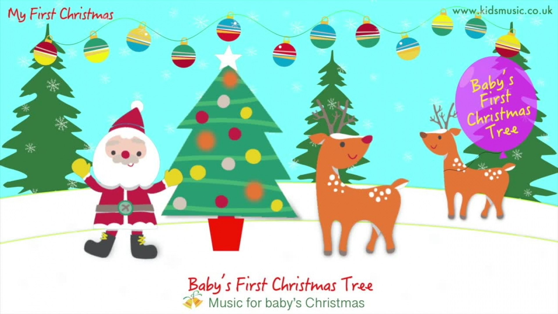 ⁣Kidzone - Baby's First Christmas Tree (Instrumental)