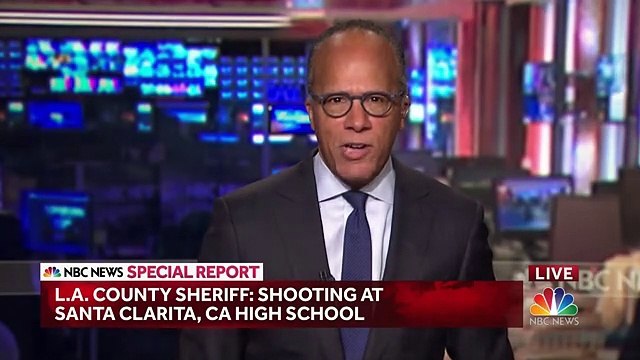 Police Searching For Suspect In Santa Clarita, California, High School Shooting | NBC News