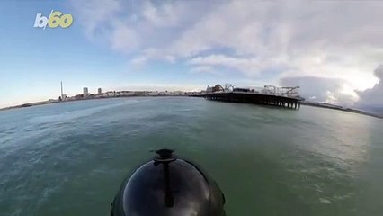 Watch the Moment This Futuristic Jet Suit Breaks the World Speed Record