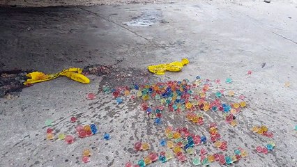 Crushing Crunchy and Soft Things by Car- - EXPERIMENT : ANTI STRESS TOY VS CAR