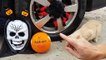 Crushing Crunchy and Soft Things by Car- - EXPERIMENTS : HALLOWEEN TOYS AND BABY CAT VS CAR TEST