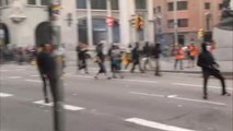 La Audiencia Nacional podría investigar como delitos de terrorismo la violencia callejera radical en Cataluña