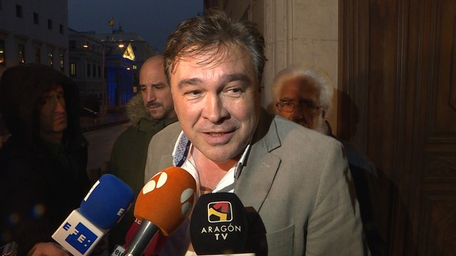 Guitarte acude a escuchar los detalles sobre el preacuerdo PSOE-UP