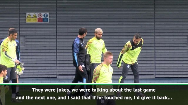 I'll kick Otamendi! - Jesus jokes about Argentina game