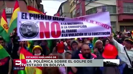 Polémica por el golpe de estado en Bolivia
