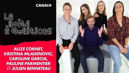 La Boîte à Questions - A. Cornet, C. Garcia, K. Mladenovic, P. Parmentier, J. Benneteau