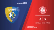 Khimki Moscow Region - AX Armani Exchange Milan Highlights | Turkish Airlines EuroLeague, RS Round 8