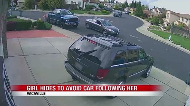 Une petite fille réussi à se cacher et à échapper à des kidnappeurs en voiture