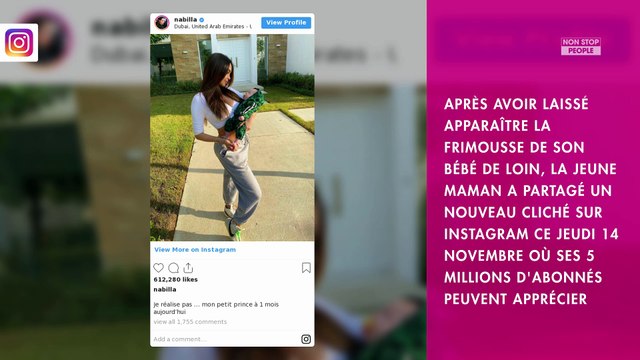 Nabilla maman : son tendre cliché de son fils Milann dans les bras de Thomas