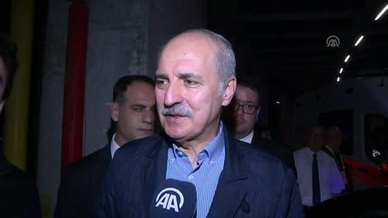 Kurtulmuş: "Bütün futbolcu arkadaşlarımızı tebrik ediyorum"