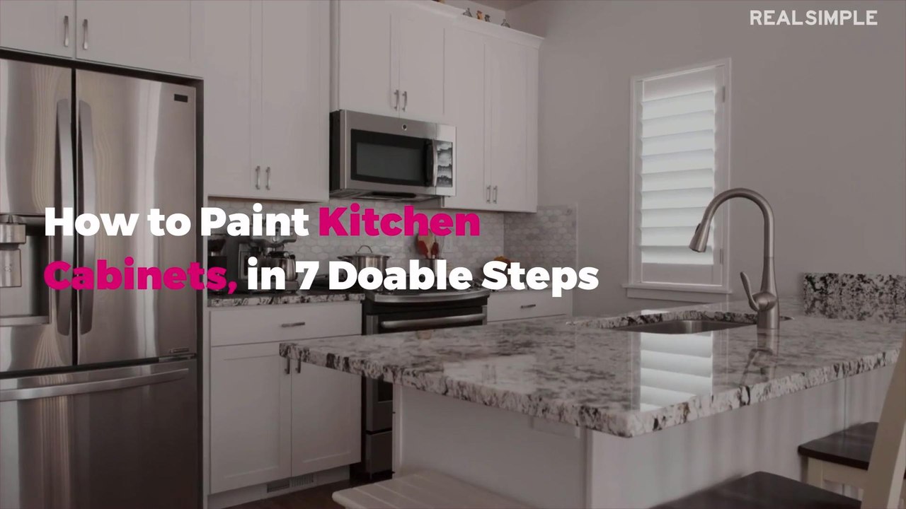 How to Paint Kitchen Cabinets, in 7 Doable Steps