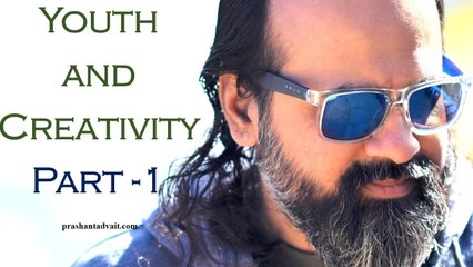 Acharya Prashant, with students: Youth and Creativity-1