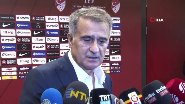 Şenol Güneş: “İnşallah Avrupa Şampiyonası’nda iyi bir sonuç alıp, gelecek olan neslin önünü açarlar”