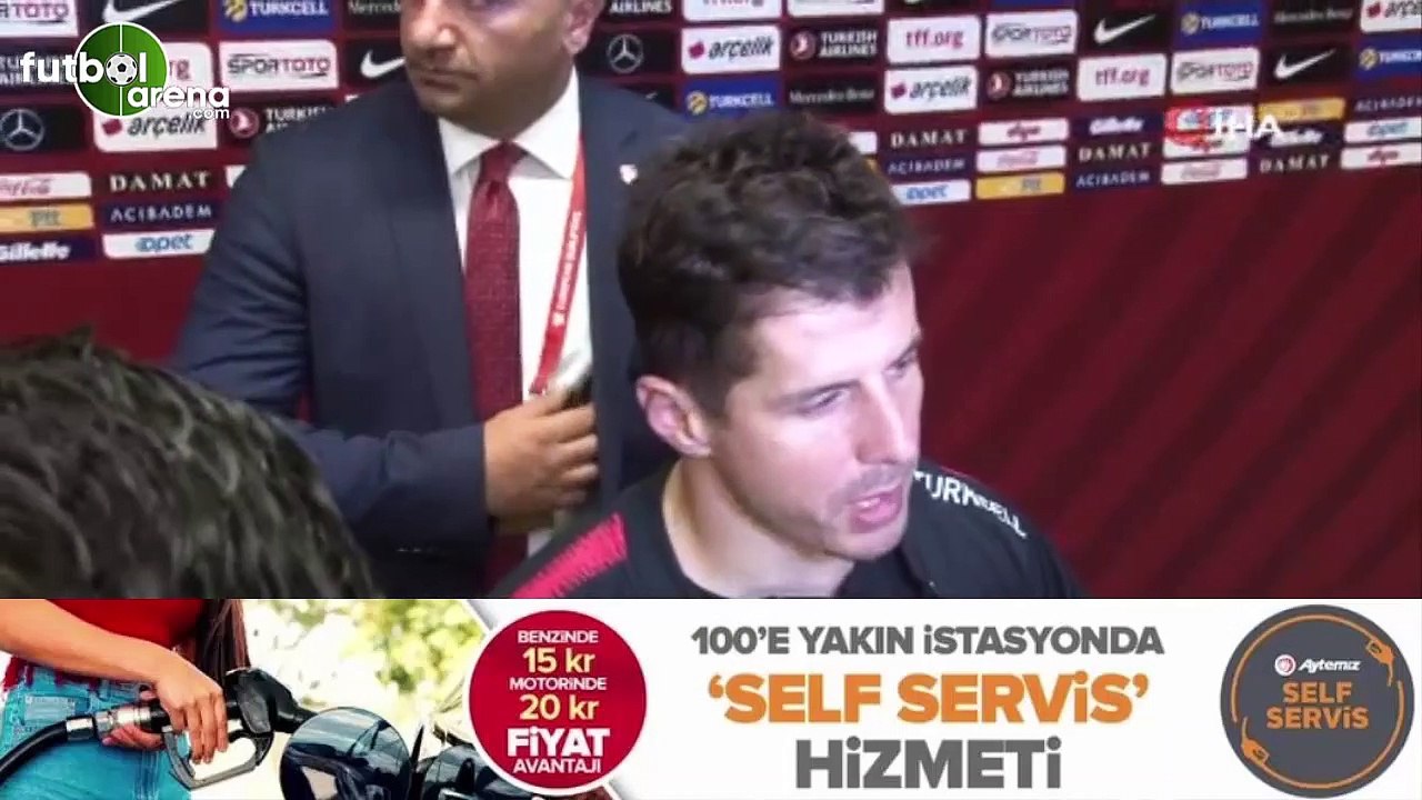 Emre Belözoğlu: "Bu takımın bir parçası olmak benim için büyük şeref"