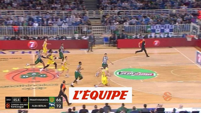 L'Alba Berlin surprend le Panathinaïkos - Basket - Euroligue - 8e. j