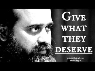 Acharya Prashant on Jesus Christ: Give to each what they deserve - that alone is suitable for them