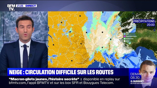 Sud-Est: Fortes chutes de neige ce jeudi soir (1/2) - 14/11