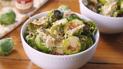 Rosemary Parm Brussels Sprouts Are The Greatest Side