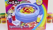 Cra-Z-Art Spinning Art Playset- Make Fun Designs by Splattering Paint-