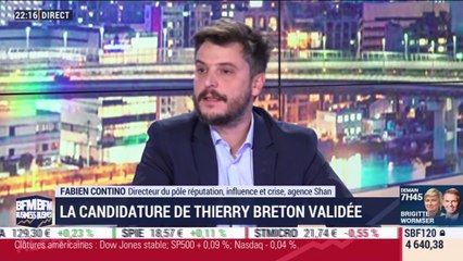 Les coulisses du biz: Commission européenne, la candidature de Thierry Breton validée - 14/11