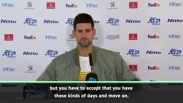 Djokovic evaluates mixed season after Tour Finals disappointment