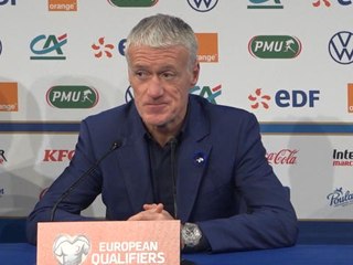 Bleus - Deschamps : "Une première mi-temps très compliquée"